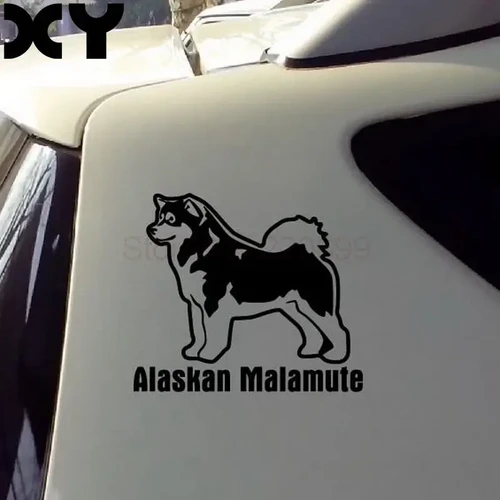 Alaskan Malamute Car Sticker