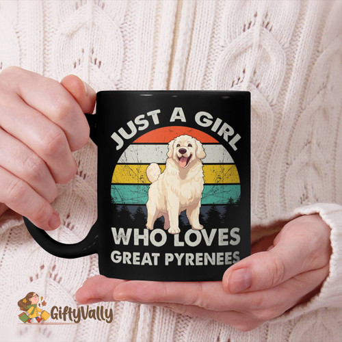 Just a girl - Great Pyrenees Dog Mug