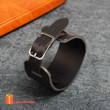 Black & Brown Embossed Process Wolf Bracelets 10853870