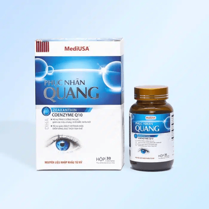 Viên uống Phục Nhãn Quang hỗ trợ tăng cường thị lực - VedeGlobal