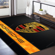 Porsche Logo Ver10 teppich, teppiche - outdoor teppich, teppich wohnzimmer , Küchenteppich, kinderzimmer, modern