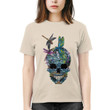 Matching Family dragonfly Skull Costume Halloween funny T Shirt Men Women