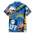 Los Angeles Chargers Hawaiian Shirt Full Set 1