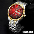 Texas Tech Red Raiders | Men Luxury Hand Watch Custom Any Name Gifts For Fan | Limited Edition