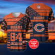 Chicago Bears 3D Personalized Baseball Jersey