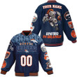 Denver Broncos American Football League Pattern Varsity Jacket SH1 V2