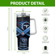 Tennessee Titans Pesonalized Tumbler 40OZ