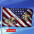 New Orleans Saints-Custom Name-Personalized Flag-DS003