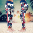Arizona Wildcats NCAA3 Summer Flower Leggings, Football Leggings For Women NA49350