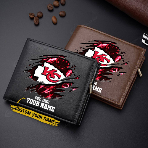 Kansas City Chiefs | Men Wallet Personalized