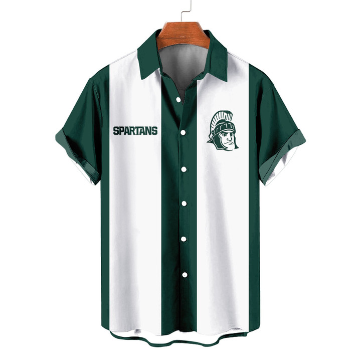 Michigan State Spartans | Trending Summer Hawaiian Shirt | Hawaii Shirt Gift For Fans FT4325