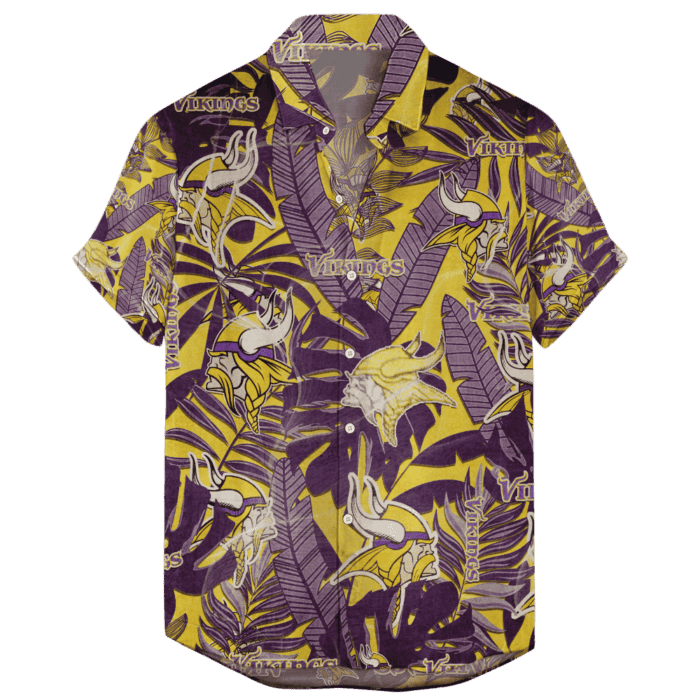 Minnesota Vikings Hawaiian Retro “Logo Revolutions” NFL 2024