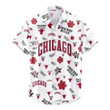 Chicago Bulls Hawaiian Shirt Tropical Beach