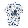 Dallas Mavericks Hawaiian Shirt Tropical Beach