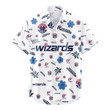 Washington Wizards Hawaiian Shirt Tropical Beach
