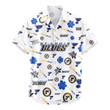 St. Louis Blues Hawaiian Shirt Tropical Beach