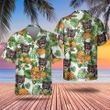 American Staffordshire Terrier - Tropical Pattern Hawaiian Shirt