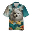 American Eskimo AI - 3D Tropical Hawaiian Shirt