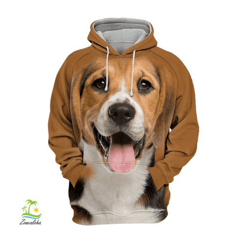 Beagle - Unisex 3D Graphic Hoodie