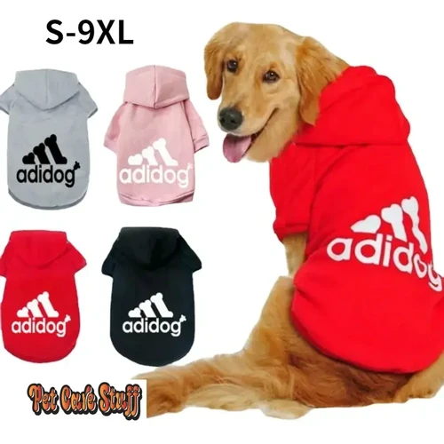 2024 Winter Pet Dog Clothes Dogs Hoodies Fleece Warm Sweatshirt Small Medium Large Dogs Jacket Clothing Pet Costume Dogs Clothes