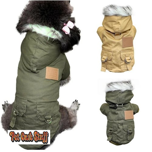 Dogs Winter Clothing Puppy Pet Clothes Pet Jacket For Small Medium Dogs Thicken Warm Dog Clothes Chihuahua Yorkies Hoodie