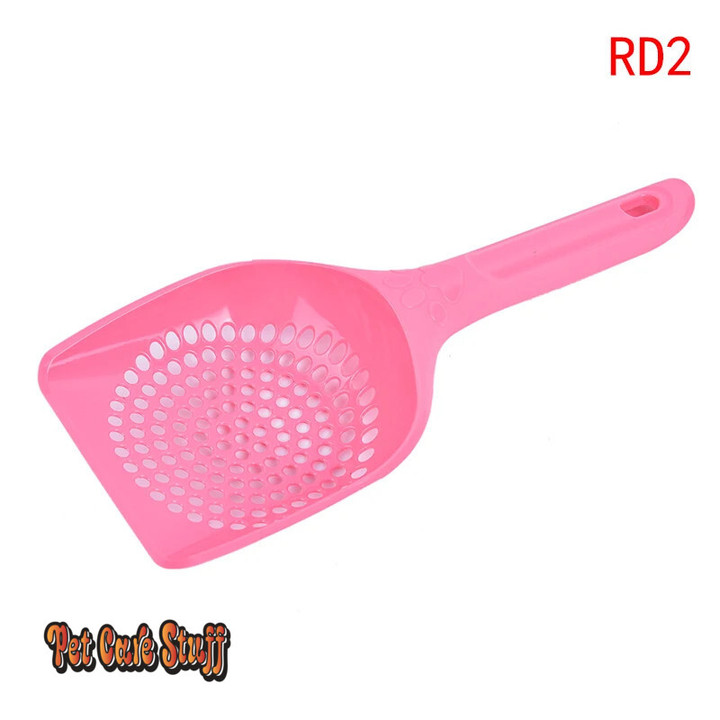 Thickened Plastic Cat Litter Scoop Set Pet Care Sand Waste Scooper Shovel Hollow Cleaning Tool Cleaning Products Dog Food Scoops