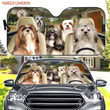 Lhasa Apso Car Sunshade