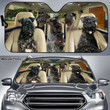 Kerry Blue Terrier Car Sun Shade