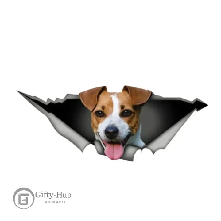 Jack Russell Terrier Car Sticker