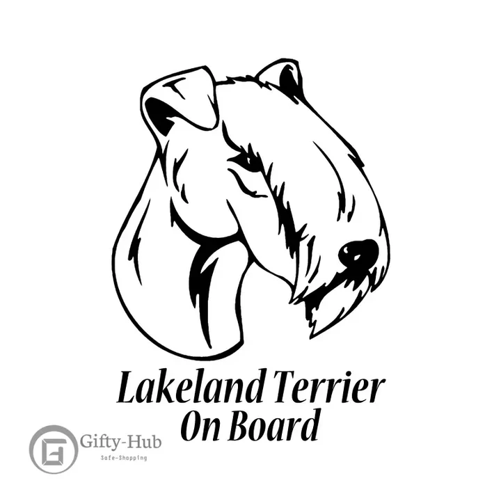 Lakeland Terrier Dog Car Sticker