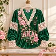Premium V-Neck Long Sleeve Women Shirt HCT APT AKA 1610266