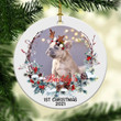 Image, Dog Ornament, Dogs First Christmas Ornament, Personal Pet Ornaments