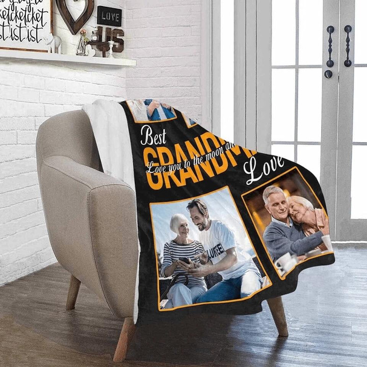 Gifts for Mom from Daughter, Son, Husband, Custom Blankets with Photos, Photo Blankets