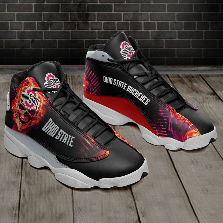 NCAAF Ohio State Buckeyes Air Jordan 13 Shoes Nicegift AJD-Z4Q8