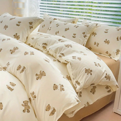 Bear Bedding Set new Duvet Cover Pillowcase 2024