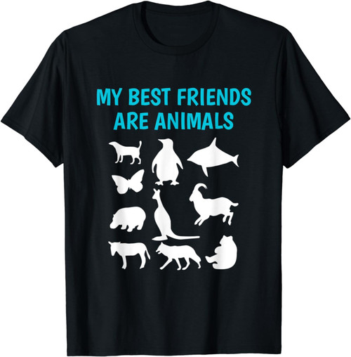 Zoologist Shirt Best Friends Animals Funny Zoology Gift Tee