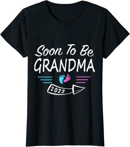 Soon To Be Grandma Est.2022 Mothers Day T Shirt Long Sleeve Sweatshirt Hoodie t-shirt