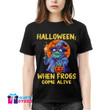 frog halloween shirt