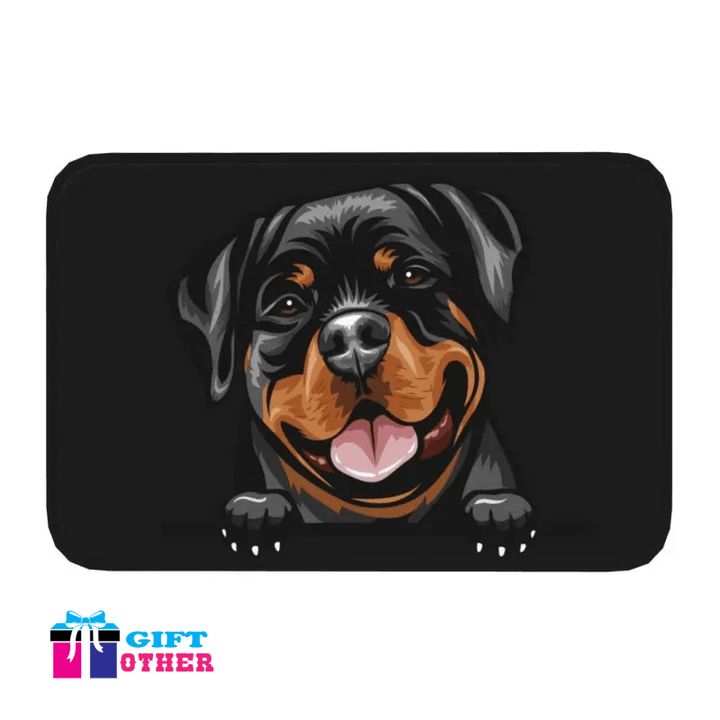 Rottweiler Dog Floor Door Bathroom Kitchen Mat Anti-Slip Outdoor Mat 10992796