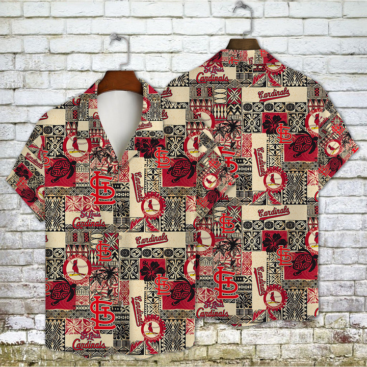 St. Louis Cardinals - Major League Baseball AOP Hawaiian Shirt V88