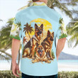 German Shepherd Hawaii Shirt