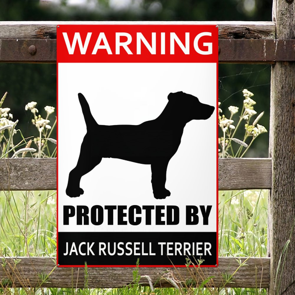 Premium Jack Russell Terrier Metal Sign - giftshopcollection