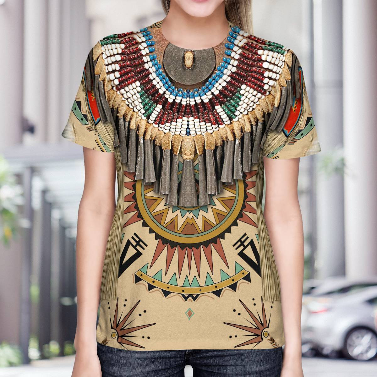 Native Tribes Unisex AOP TShirt - Native Rites