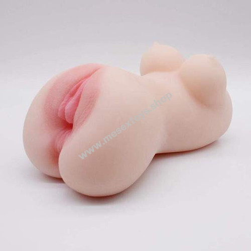 7.2-Inch Dual-Entrance Realistic Love Doll Male Masturbator with Pussy Ass Butt