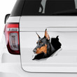 Doberman Car Sticker Waterproof