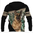 Premium Belgian Malinois 3D Printed Hoodies
