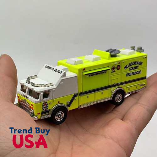 American Firefighter truck miniature model Toy car for gifts