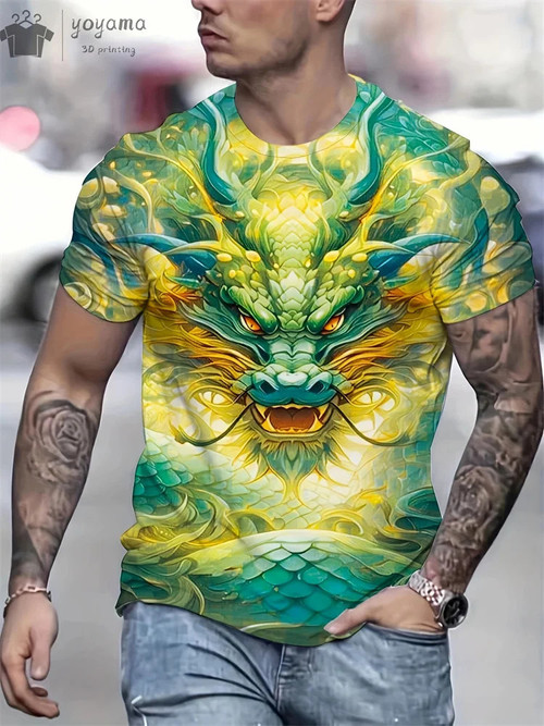 Fantasy Summer Clothes Oversize Shirt Man T Shirt