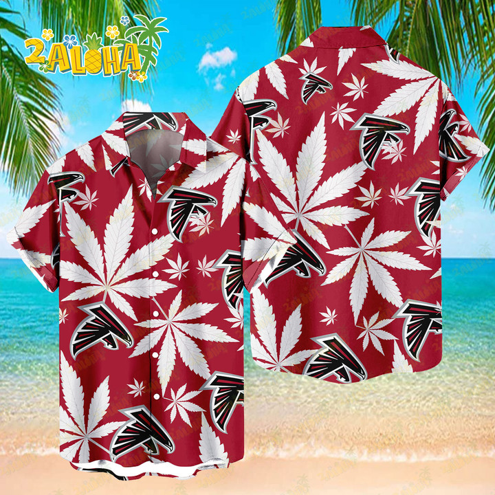 Atlanta Falcons | Hawaiian Shirt Tropical Leafs NFL S7