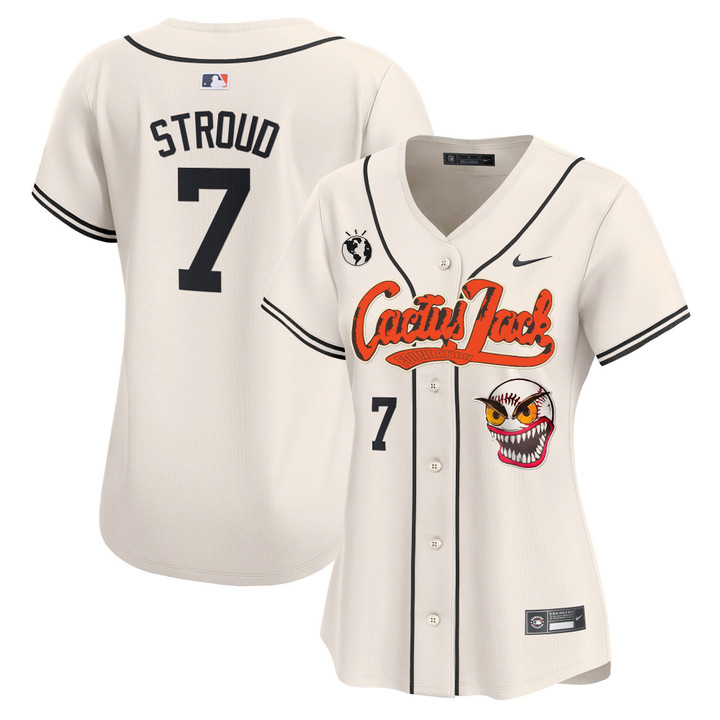 Women's Houston Astros Cactus Jack Vapor Premier Limited Jersey - Stitched